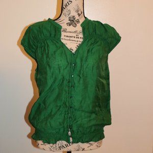 Loft Emerald Green Shirt
